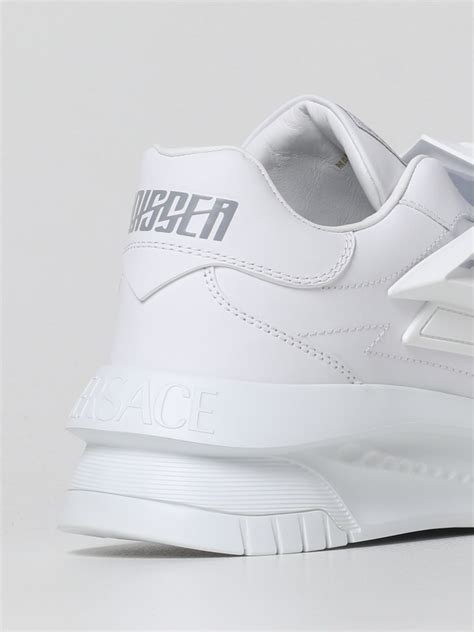 versace white mens shoes|white Versace sneakers.